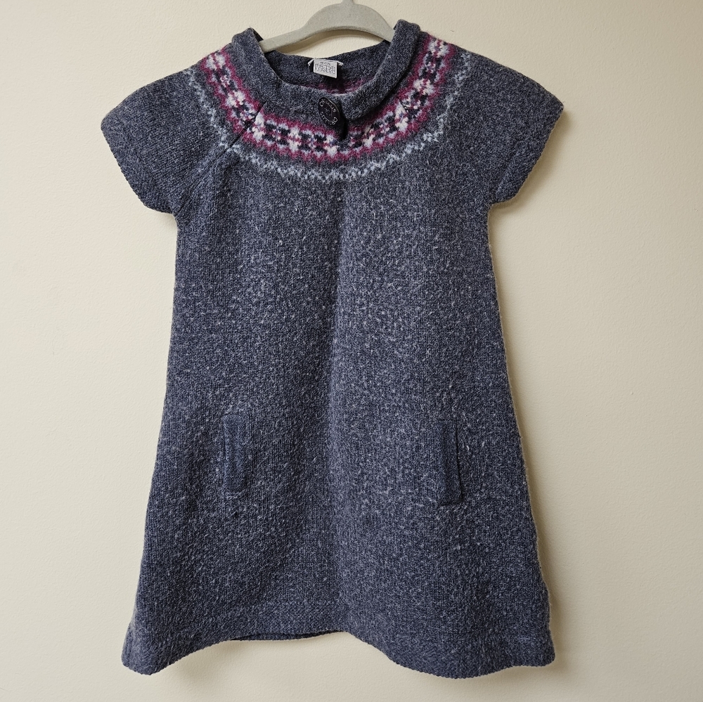 Cyrillus 8 Girl Wool Angora Blend Dress